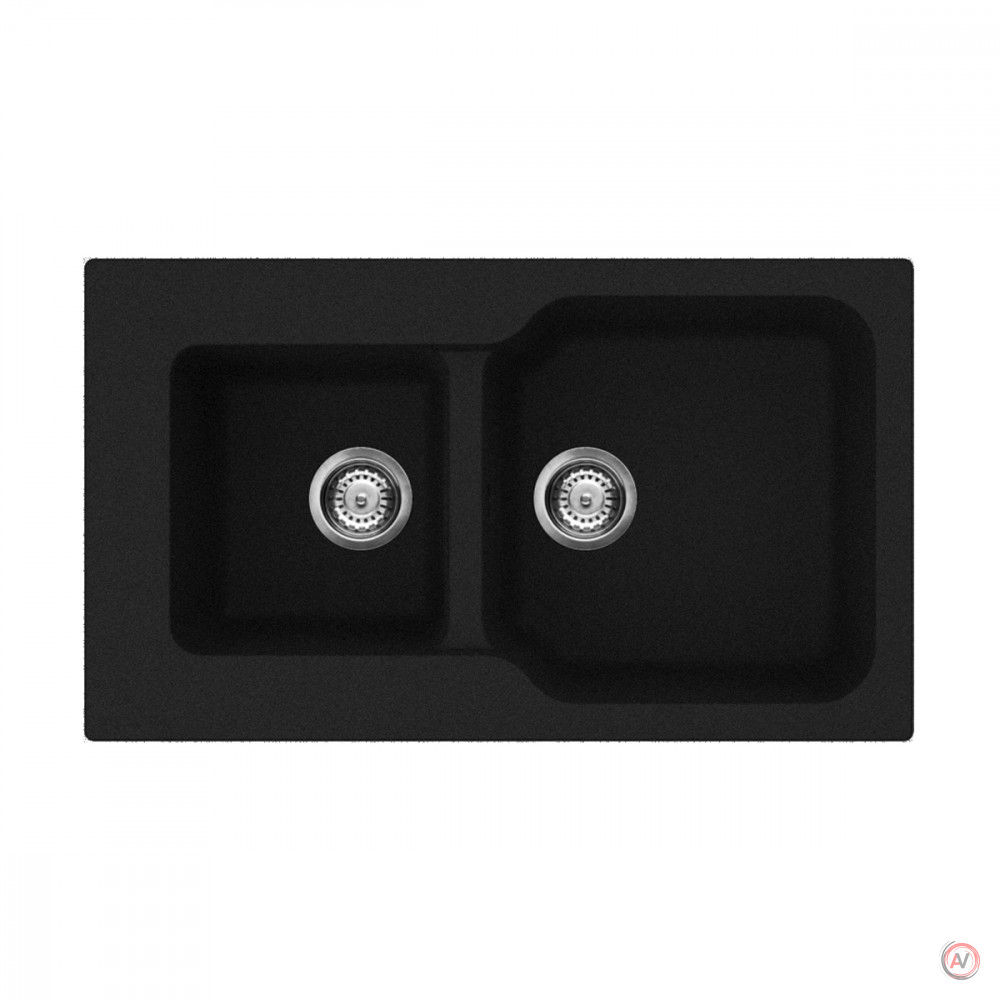 Omoikiri Maru 86-2-BL Tetogranit/черный